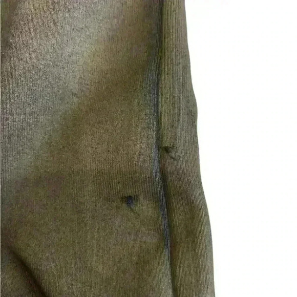 Zara Woman Brown Distressed Elastic Waist Leggings Size Large - Picture 6 of 9